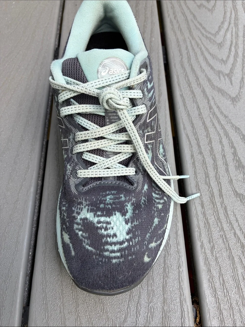 ASICS Women's GEL Cumulus 23 Running Sneakers Mint Gray Size 8